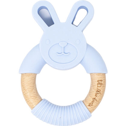Bunny Ear Teether, Baby Blue - Teethers - 1