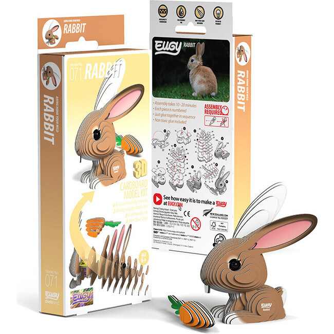 Rabbit 3D Puzzle - Puzzles - 3
