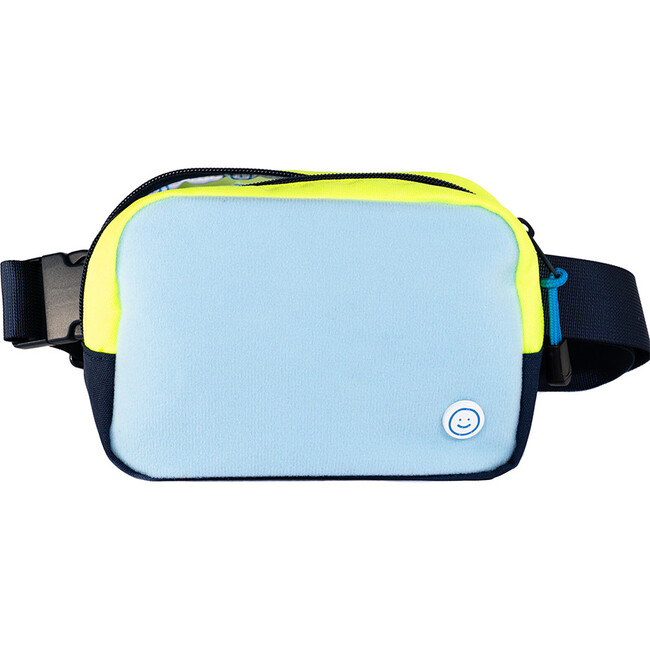 Hook & Loop Sport Belt Bag, Royal Blue And Neon