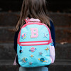 Hook & Loop Sport Kids Backpack, Coral And Splash - Backpacks - 5