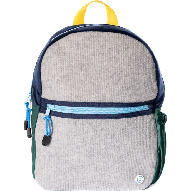 Hook & Loop Lux Kids Backpack, Navy And Hunter