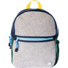 Hook & Loop Lux Kids Backpack, Navy And Hunter - Backpacks - 1 - thumbnail