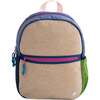 Hook & Loop Lux Kids Backpack, Cobalt And Magenta - Backpacks - 1 - thumbnail