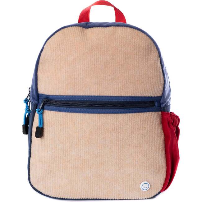 Hook & Loop Lux Kids Backpack, Cobalt And Red