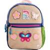 Hook & Loop Lux Kids Backpack, Cobalt And Magenta - Backpacks - 3