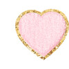 Chenille Sparkle Hearts, Light Pink (Set Of 2) - Other Accessories - 1 - thumbnail