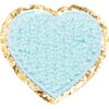 Chenille Sparkle Hearts, Aqua (Set Of 2) - Other Accessories - 1 - thumbnail