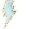 Chenille Lightning Bolt Patches, Blue (Set Of 2) - Other Accessories - 1 - thumbnail