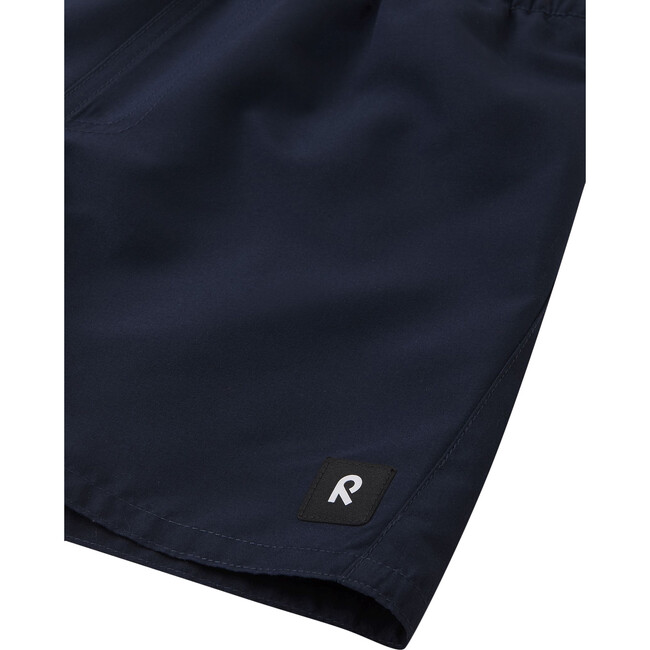 Somero Elastic Waist Swim Shorts, Navy - Swim Trunks - 4