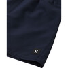 Somero Elastic Waist Swim Shorts, Navy - Swim Trunks - 4