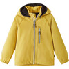 Vantti Detachable Hood Zipper Softshell Jacket, Orange Juice - Jackets - 1 - thumbnail