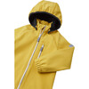 Vantti Detachable Hood Zipper Softshell Jacket, Orange Juice - Jackets - 4