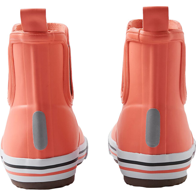 Ankles Pull-On Rain Boots, Misty Red - Rain Boots - 5