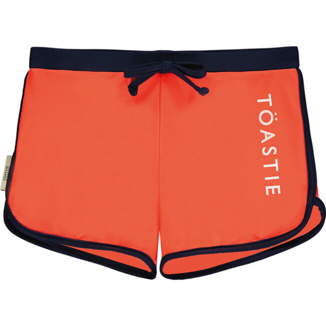 UV Protector Contrast Piped Drawstring Swim Bottoms, Sunset