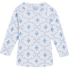 The Kids PJ Set, Blue Trellis - Pajamas - 1 - thumbnail
