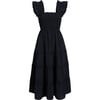 The Women's Ellie Nap Dress, Black Crepe - Dresses - 1 - thumbnail