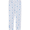 The Kids PJ Set, Blue Trellis - Pajamas - 2