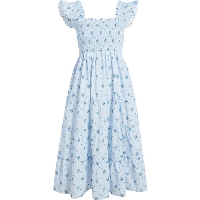 The Women's Ellie Nap Dress, Blue Ditsy