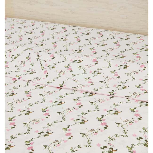 Top Sheet, Pink Pond Floral - Sheets - 2