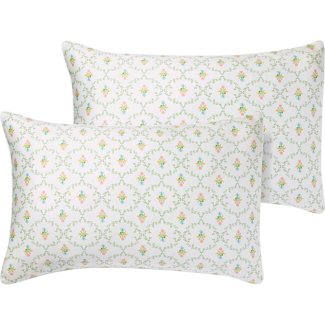 Pillowcase Set, Pastel Trellis