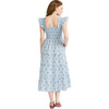 The Women's Ellie Nap Dress, Blue Ditsy - Dresses - 3