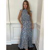 Blakely Midi Dress, Blue Dream Floral - Dresses - 2