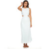 Gigi Maxi Dress, Soft Blue Plaid - Dresses - 5