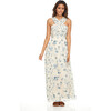 Collette Maxi Dress, Royal Blue Garden - Dresses - 6