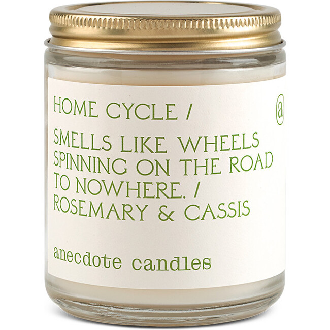 Home Cycle Glass Jar Candle