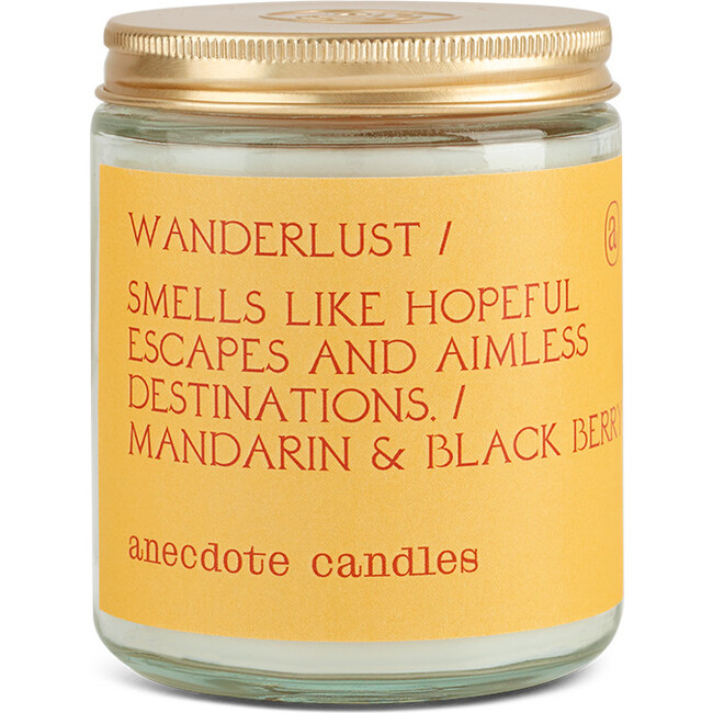 Wanderlust Glass Jar Candle