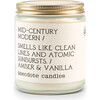 Mid-Century Modern Glass Jar Candle - Candles - 1 - thumbnail