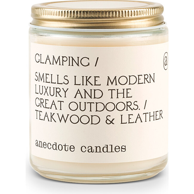 Glamping Glass Jar Candle