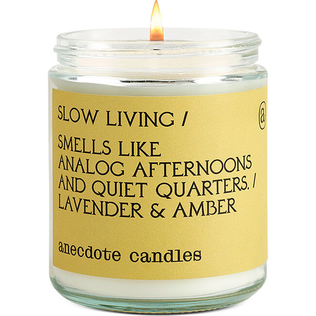 Slow Living Glass Jar Candle - Candles - 2