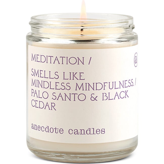 Meditation Glass Jar Candle - Candles - 2