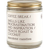Coffee Break Glass Jar Candle - Candles - 1 - thumbnail