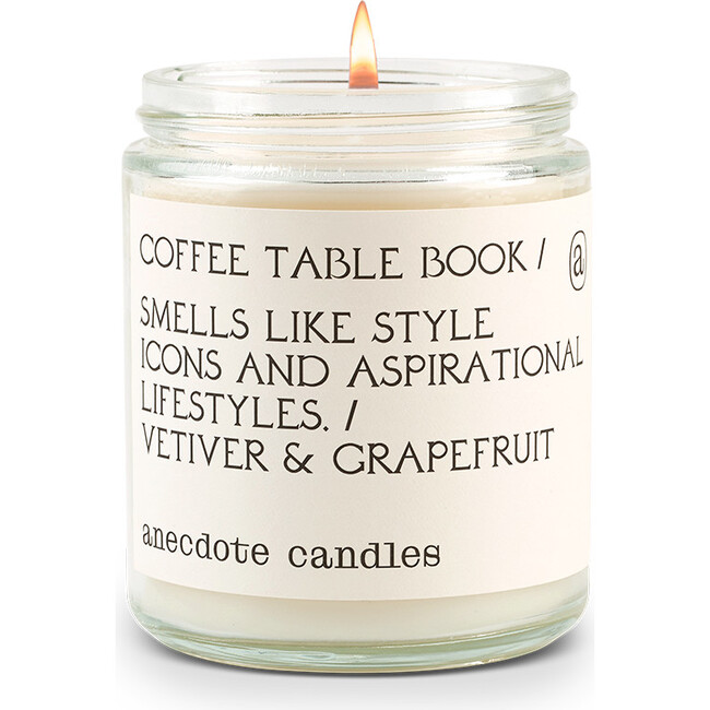 Coffee Table Book Glass Jar Candle - Candles - 2
