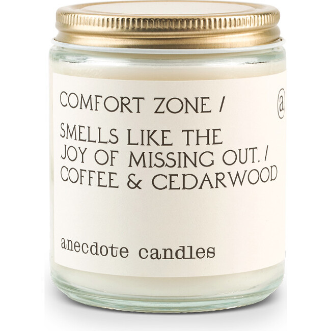 Comfort Zone Glass Jar Candle