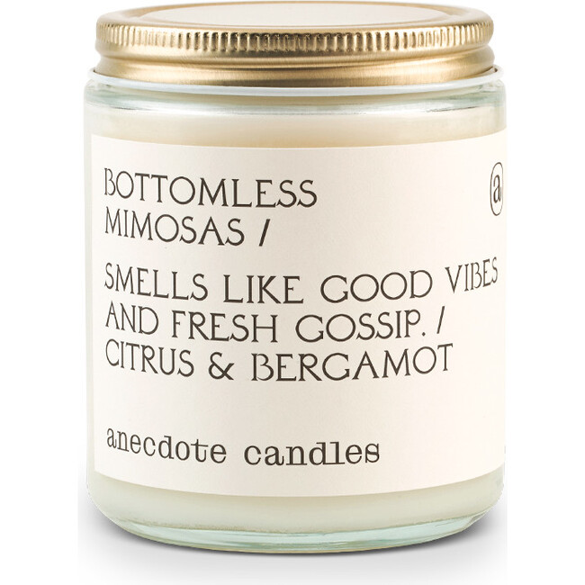 Bottomless Mimosas Glass Jar Candle