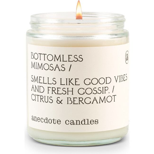 Bottomless Mimosas Glass Jar Candle - Candles - 2