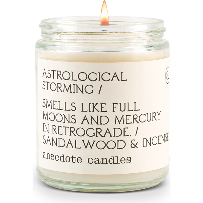 Astrological Storming Glass Jar Candle - Candles - 2