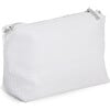 White Croc Pouch, White - Bags - 2