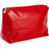 Extrovert Tote Clear Handle W/Two-Tone Pouch, Red and Pink - Bags - 4