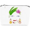 Extrovert Tote Clear Handle W/Starry-Eyed Pouch, White and Multicolor - Bags - 2