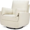 Juno U-Shaped Swivel Glider, Vanilla - Nursery Chairs - 1 - thumbnail