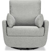 Juno U-Shaped Swivel Glider, Frost Grey - Nursery Chairs - 2