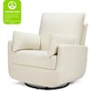 Juno U-Shaped Swivel Glider, Vanilla - Nursery Chairs - 3