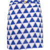 Tie-Dye Mini Sarong Coverup, Blue - Cover-Ups - 2