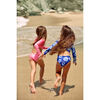 Tie-Dye Pauly One-Piece Swimsuit, Blue - One Pieces - 4