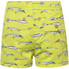 Kids Drawstring Trunks, Lemon Fish - Swim Trunks - 3