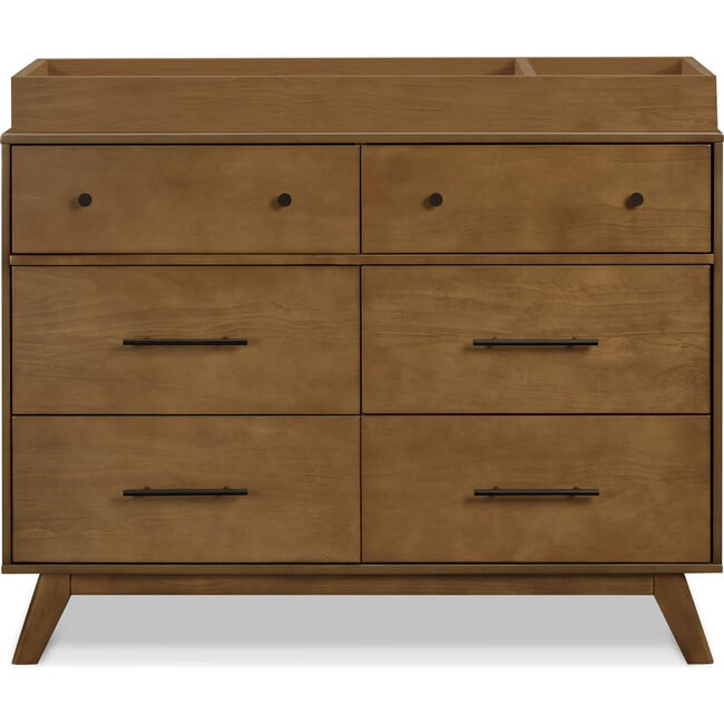 Otto 6-Drawer Dresser, Walnut - Dressers - 6